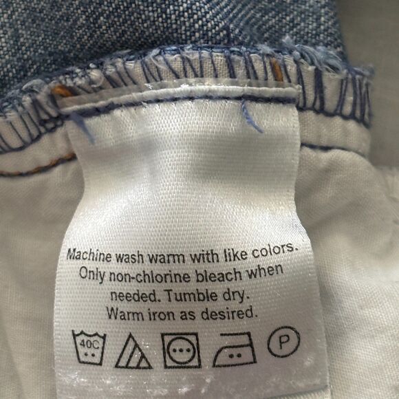 Eddie Bauer Cropped Denim Jeans Woman's Size 10 #R - Picture 5 of 5